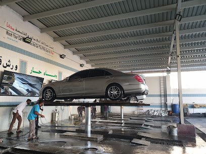 Firdous Station Car Wash hot wash and oil filter change
