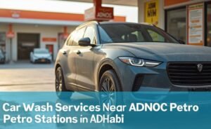 Car Wash Services Near ADNOC Petrol Stations in Abu Dhabi.