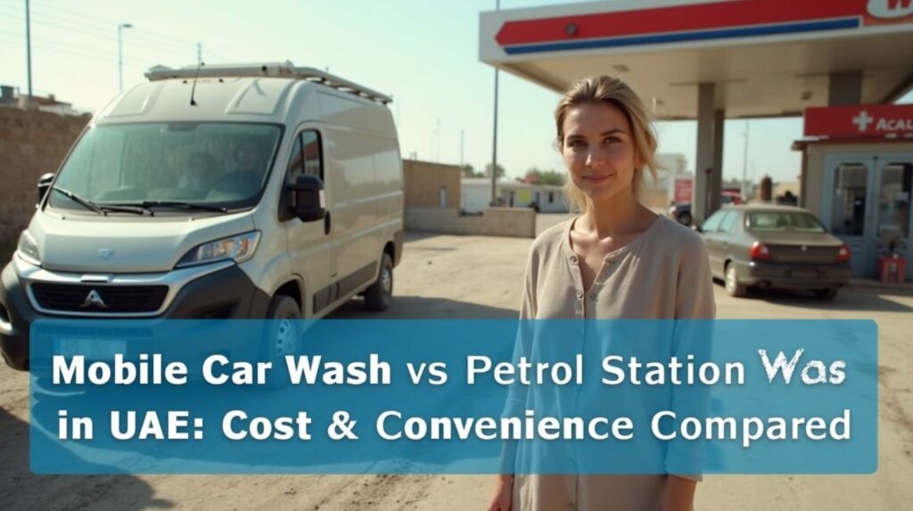 Mobile Car Wash vs Petrol Station Wash in UAE: Cost & Convenience Compared