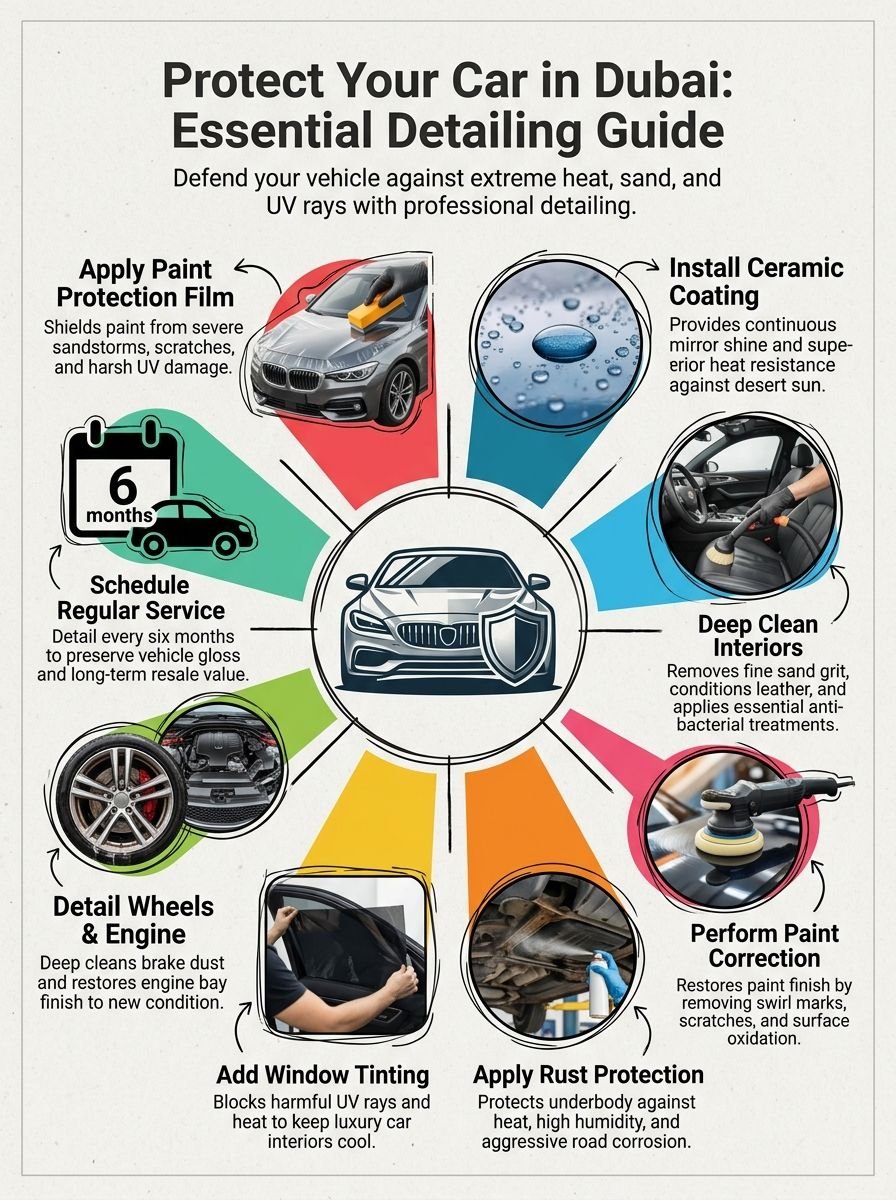 Best Car Detailing Services in Dubai