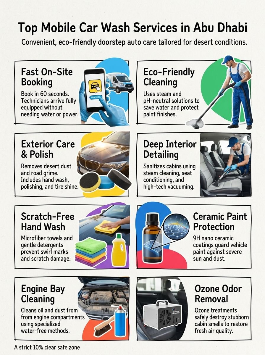 Best Mobile Car Wash Services in Abu Dhabi Best Mobile Car Wash Services in Abu Dhabi
