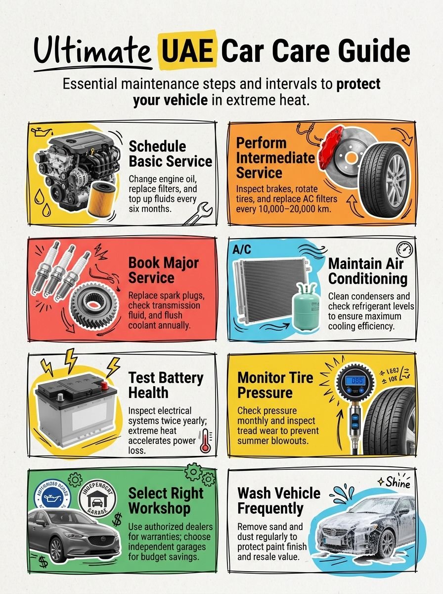 Complete Guide to Car Care Services in the UAE Complete Guide to Car Care Services in the UAE