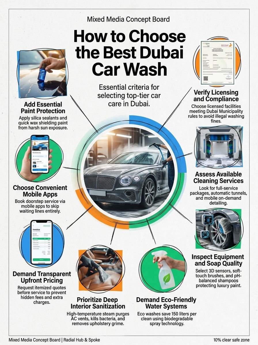 Top 10 Things to Look for Before Choosing a Car Wash in Dubai Top 10 Things to Look for Before Choosing a Car Wash in Dubai